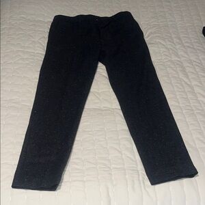 Club Monaco Heathered Navy Herringbone Pants